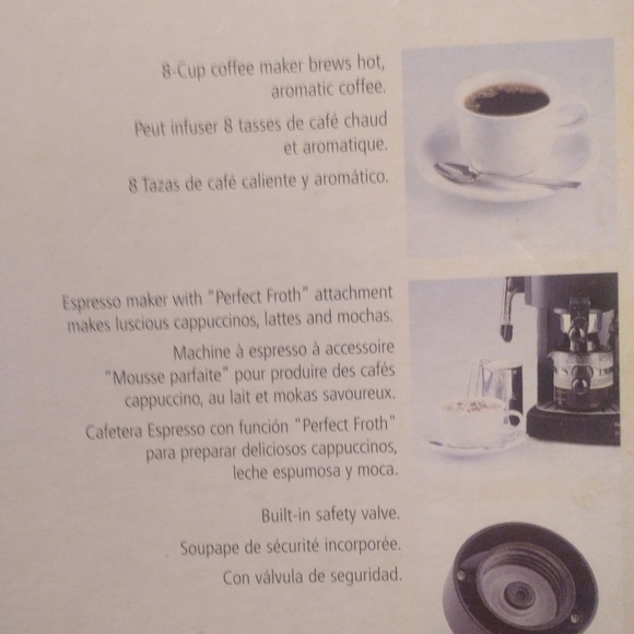 KRUPS Kitchen Krups Coffee Espresso Cappuccino Machine Nwbox Poshmark